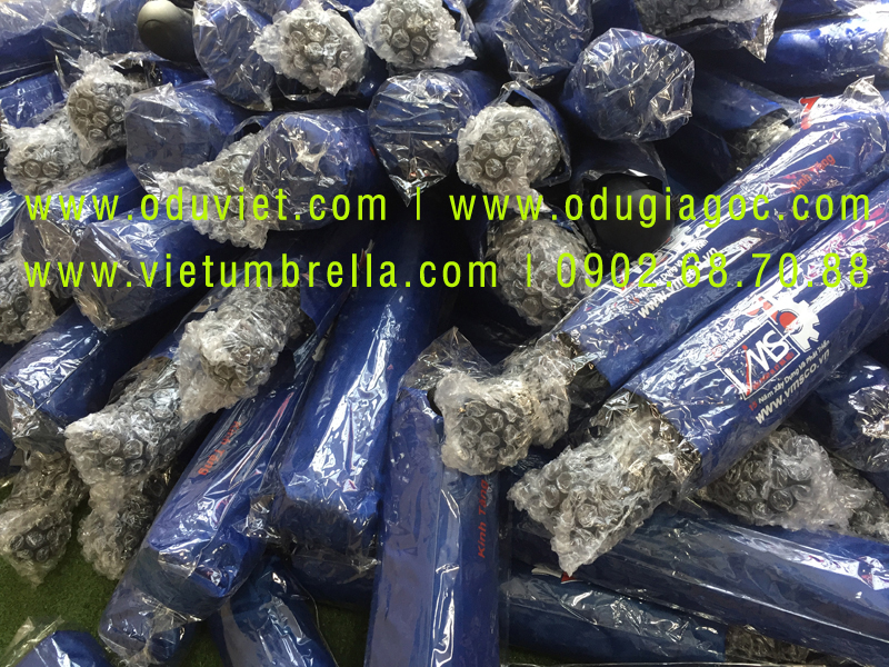 xưởng sản xuất ô dù cầm tay in logo quảng cáo